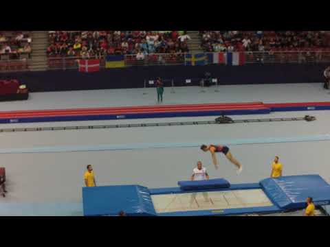 USHAKOV Dmitrii  Semi Final Trampoline World Championships 2017