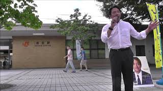 20180630金谷駅街頭