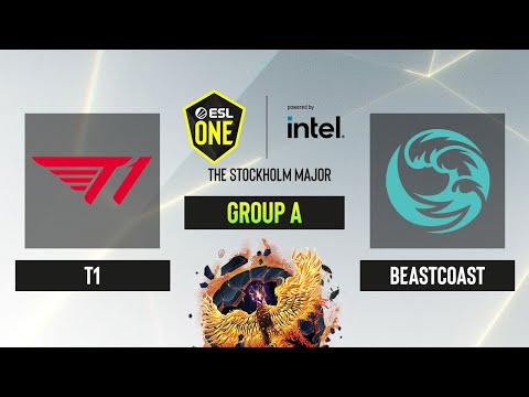 Dota2 - beastcoast vs. T1 - Game 2 - Group A - ESL One Stockholm 2022