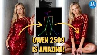 Qwen 2509 Image Edit BEATS Paid Tools! Complete Virtual Try-On & ControlNet Guide
