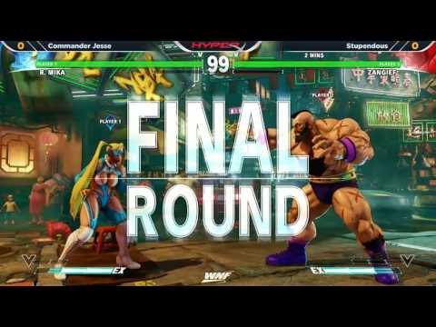 WNF 2.7 SFV - Commander Jesse (R.Mika) vs Stupendous (Zangief)