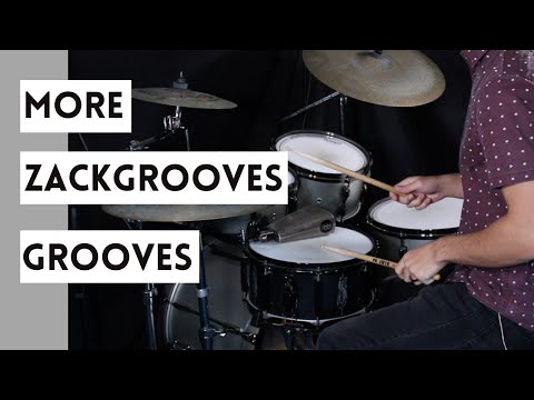 5 MORE Drum Beats from ZackGrooves - Famous Drummer Grooves