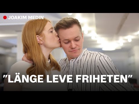 Joakim Medins första ord tillsammans med frun