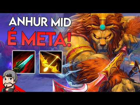 ANHUR/ONURIS MID, É META! - ⚡ Smite BR Master Ranked Conquista
