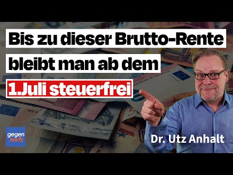 Rente: Bis zu dieser Höhe ist die Bruttorente 2025 steuerfrei