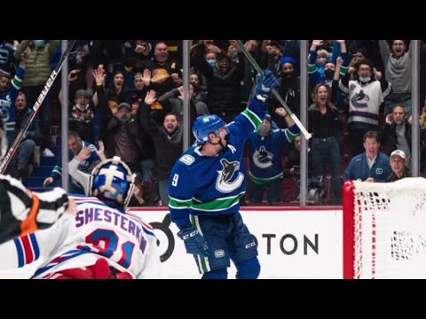 Canucks All Goals 2021-22 Regular Season