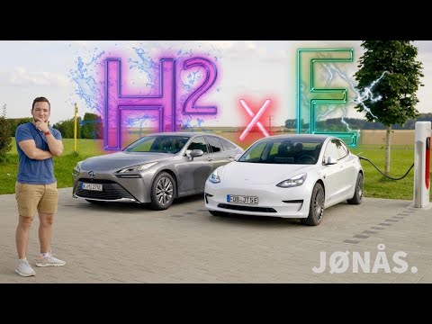 Wasserstoff oder Elektroauto - der Vergleich: Toyota Mirai VS Tesla Model 3 - was ist die Zukunft?