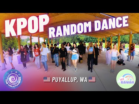 🇺🇸Kpop Random Play Dance in Puyallup with 143 Kawaii Events!