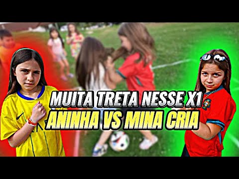 X1 Aninha VS Mina cria O MELHOR X1 DAS MENINAS - muita treta 😯😈🔥