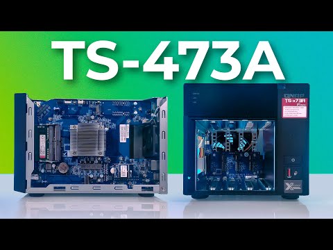 Servidor NAS de 4 bahías con QuTS hero y ZFS - TS-473A