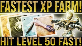 Destiny 2 Forsaken. FASTEST WAY TO HIT RANK 50! Best XP Farm, Flashpoint Glitch & Unlock Milestones.