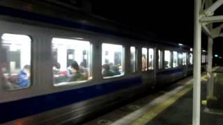 preview picture of video '2015.1.18常磐線佐和駅下り569M 415系1500番台'