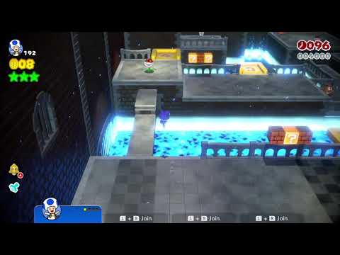 Super Mario 3d World Switch Speedrun 5-3 100% Time 16