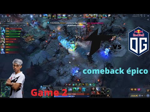 Comeback épico Thunder Awaken vs OG/ Game 2/ el mejor morph de sudamérica /Pakaz modo dios