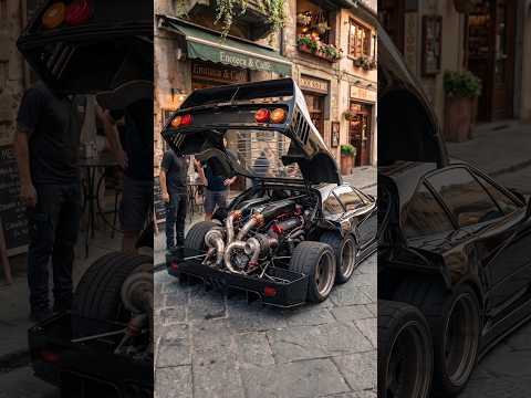 Olha o Que Fizeram com Essa Ferrari!