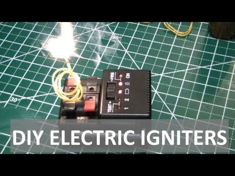 DIY Electric Igniters for Rocket Engines & Pyrotechnics - ELEMENTALMAKER