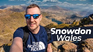 Climbing Mount Snowdon, Snowdonia in Wales - Rhyd Ddu & Pyg Trail (Cinematic Vlog)