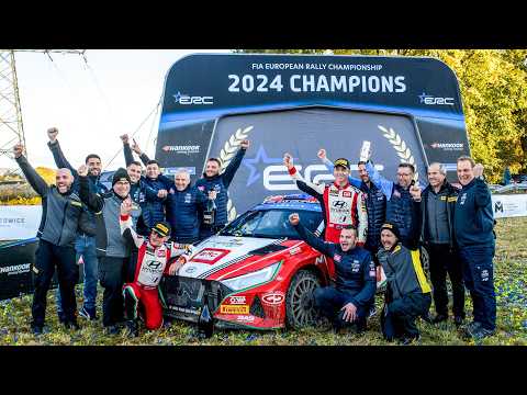Back-to-Back Titles! Hayden Paddon Wins the 2024 European Rally Championship 🏆