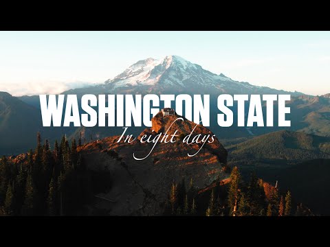 WASHINGTON STATE EIGHT DAY ROAD TRIP ITINERARY (Olympic National Park & Mt. Rainier)