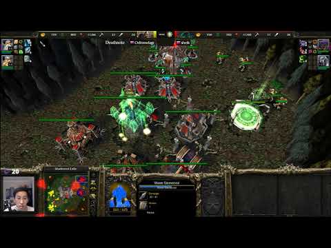 Sheik (UD) vs Deathnote (HU) - WarCraft 3 - WC3206