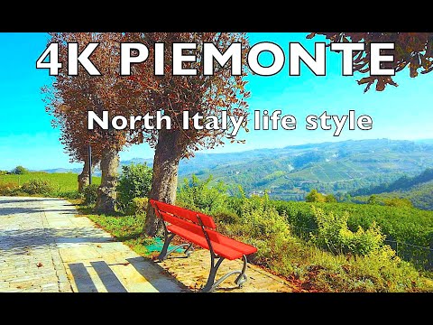 Piedmont - The Great Italian 4K Drive & Walk in a World of Wonders! #piedmont #italy
