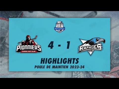 Pionniers de Chamonix 4-1 Rapaces de Gap - Highlights - Synerglace Ligue Magnus 2023/24