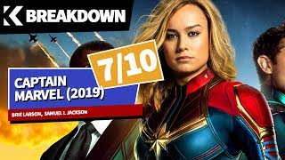 Breakdown: Captain Marvel (2019) Brie Larson, Samuel L Jackson, Jude Law