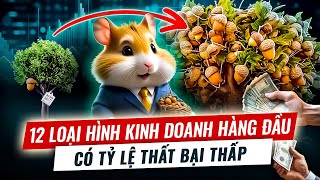 Xếp hạng Hamster: 12 Doanh nghiệp hàng đầu với tỷ lệ thất bại thấp