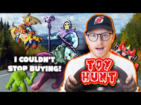 Vintage TOY Road Trip HAUL: I Couldn't Stop Buying RETRO Treasures!