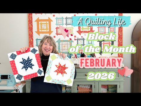 Quilt Block of the Month: February 2026 | A Quilting Life