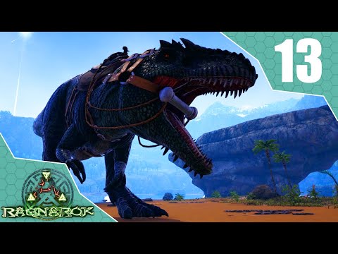 GIGANOTOSAURUS TAME!! - ARK Ragnarok