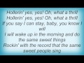 Chuck Berry - Oh What A Thrill Lyrics