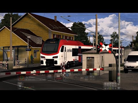 Let's Play - Train Simulator 2018 | Regionalbahn nach Konstanz Hbf - Stadler Flirt