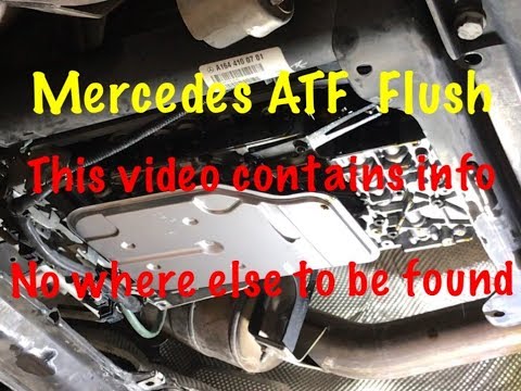 MERCEDES BENZ 7-Gang 722.9 ATF FLUSH keine Änderung