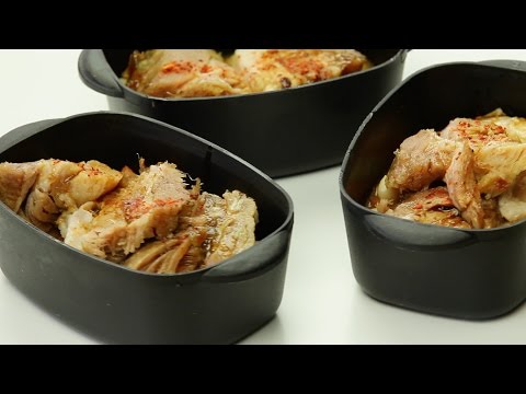 "Haricot blanc cuisiné, ventreche confite de porc laquée" version Brasserie de l'Aviron