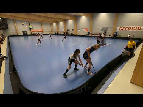 20.4.2022 FC Tuusula/Blackbirds United T18  - ErVi Akatemia - erä 2/3 Tuusulan salibandyhalli