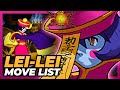 HSIEN KO LEI LEI MOVE LIST Vampire Savior Lord Of Vampire VSAV Darkstalkers 3