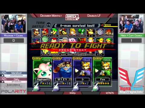 December Monthly - SS | Colbol + COG | Wizzrobe (Blue) vs Liquid`Hbox + Captain Crunch (Green)