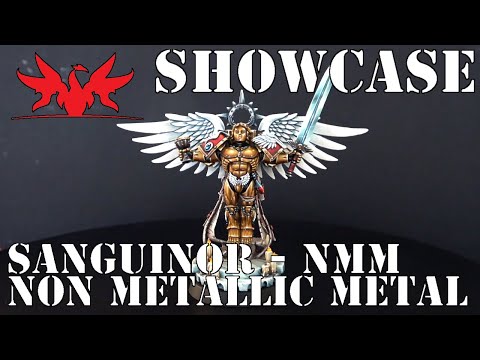 Showcase - Blood Angels Sanguinor NMM Non Metallic Metal Warhammer 40K - Phantasos Studio