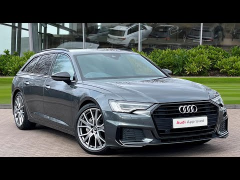 2020 Approved Used Audi A6 Avant Black Edition 40 TDI 204 PS S tronic | Stoke Audi