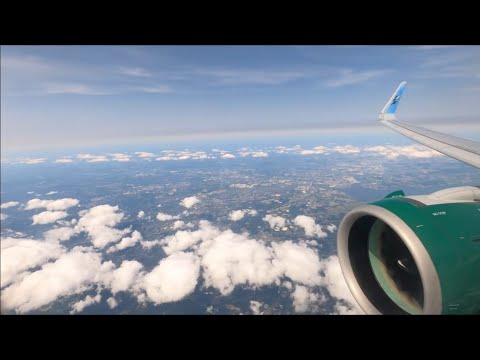 {4K} [FULL FLIGHT] New York (JFK) - Atlanta (ATL) — Frontier Airlines — Airbus A321-271NX — N614FR