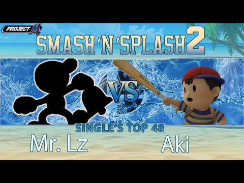 Mr. Lz (G&W) vs. GHQ | Aki (Ness) - Smash'N'Splash 2 Singles Winner's Top 48