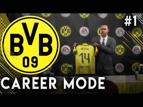 FIFA 19 Borussia Dortmund Career Mode EP1 - Amazing New Signing!! Time To Dominate Germany!!