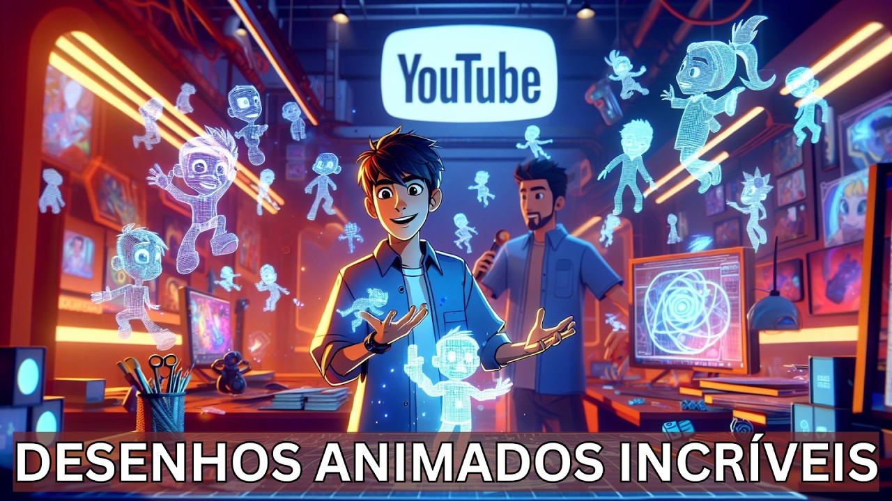 Crie Desenhos Animados INCRÍVEIS com IA Grátis!