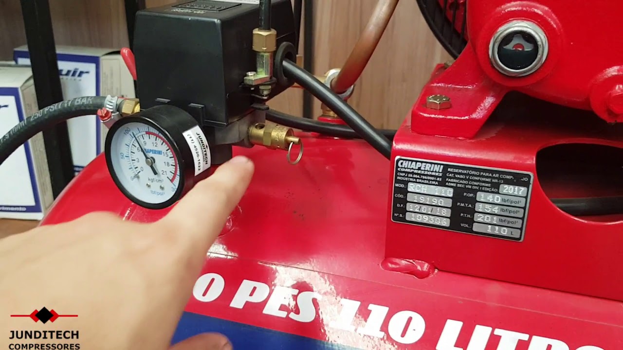 Dicas Compressor Chiaperini RED 10/110