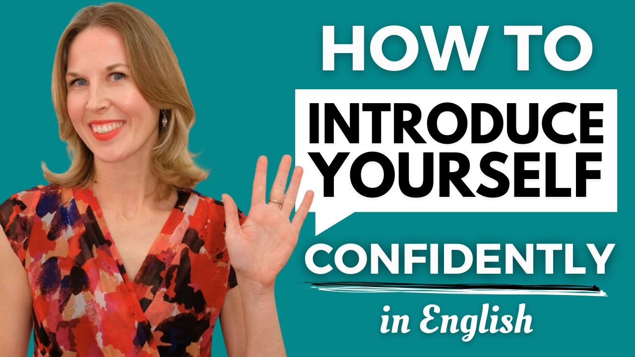 How to Introduce Yourself in English (Confidently)