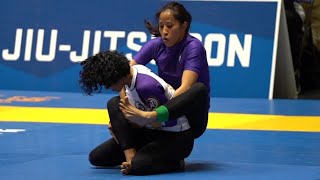 Womens NoGi Grappling 2019 California Open C027 Natasha Ranasinghe Submission via Rear Naked Choke