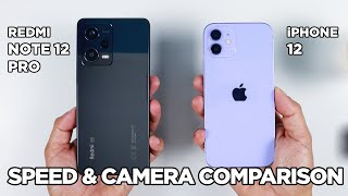 Download lagu Redmi Note 12 Pro vs iPhone 12 SPEED TEST & CAMERA Comparison | Zeibiz mp3