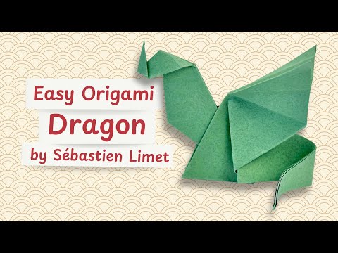 Easy Origami Dragon Tutorial 🐉 Step-by-Step Instructions