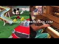 MICKEY MOUSE CLUBHOUSE THEME SONG Piano Cover